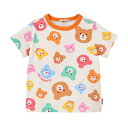 【★10倍+¥2,000 限定クーポン】〇【ミキハウス】半袖Tシャツ【3,980円以上で送料無料(国内)】100cmマルチ6380