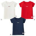 【★10倍+限定クーポン★超ポイントアップ祭★】〇【ミキハウス】ロゴ半袖Tシャツ【肌着】【3,980円以上で送料無料(国内)】3300