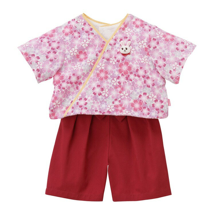 【★5倍+2,000 1,000 限定クーポン】〇【ミキハウス】袴風スタイセット10000【3,980円以上で送料無料(国内)】