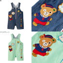 【★5倍+2,000 1,000 限定クーポン】〇【ミキハウス】オーバーオール【3,980円以上で送料無料(国内)】27500