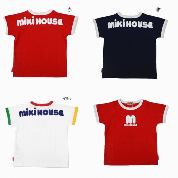 楽天ririkaririka　楽天市場店【★ポイント10～1倍】〇【ミキハウス】【SALE】Tシャツ（大人用）7500【3,980円以上で送料無料（国内）】
