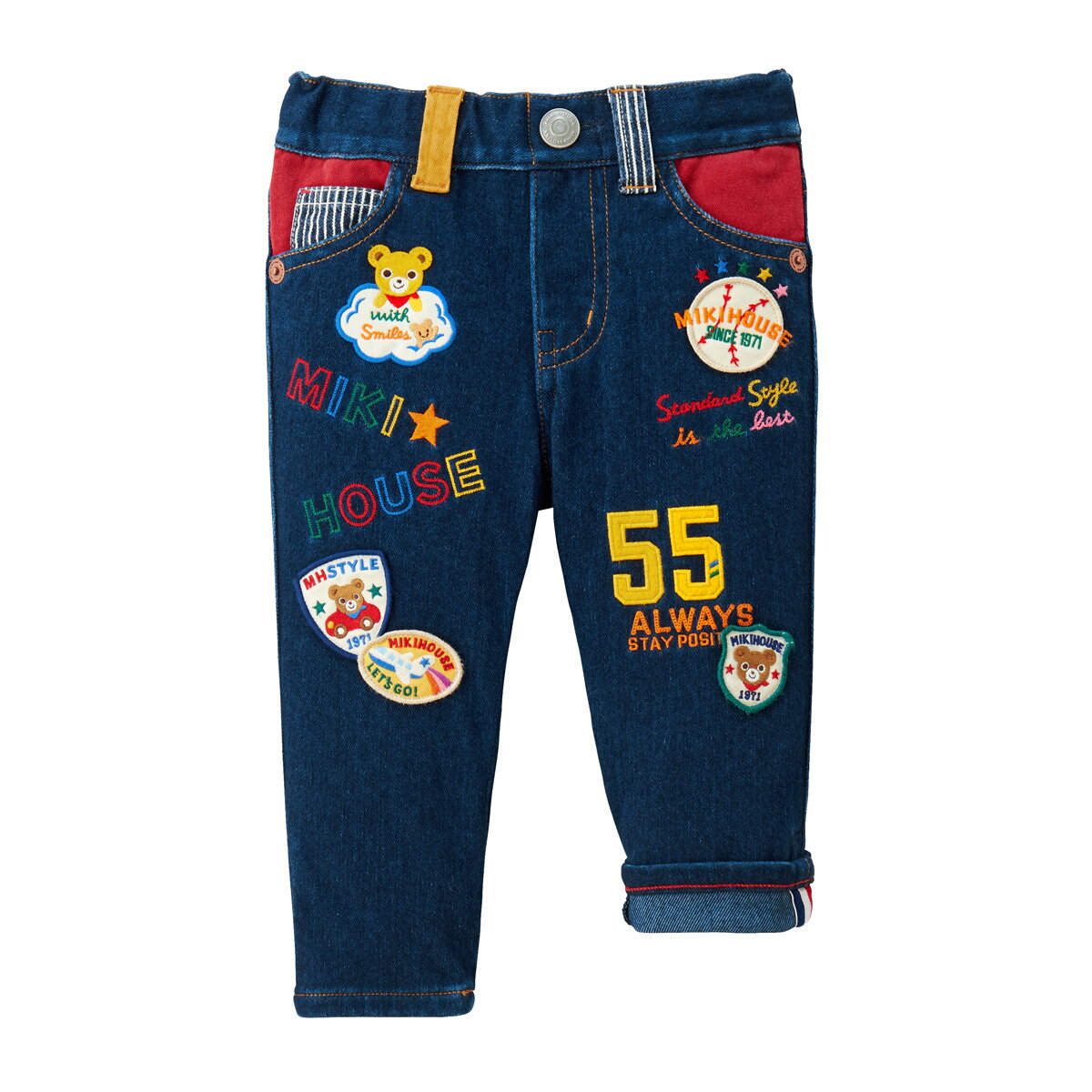 【★ポイント10～1倍】〇【ミキハウス】【SALE】パンツ25000【3,980円以上で送料無料(国