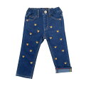 【★8倍+2,000 1,000 限定クーポン エントリーして】〇【ミキハウス】【SALE・アウトレット】ジーンズ パンツ【3,980円以上で送料無料(国内)】(4)