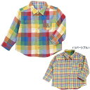 【★5倍+2,000 1,000 限定クーポン】〇【ミキハウス】【SALE・アウトレット】長袖シャツ【3,980円以上で送料無料(国内)】100cmマルチ143...