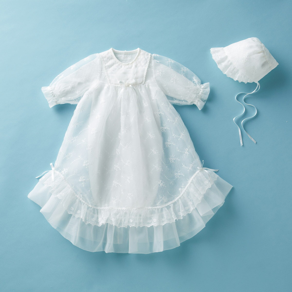 【★ポイント10～1倍】〇【ミキハウス】セレモニードレスセット35000【3,980円以上で送料無料(国内)】