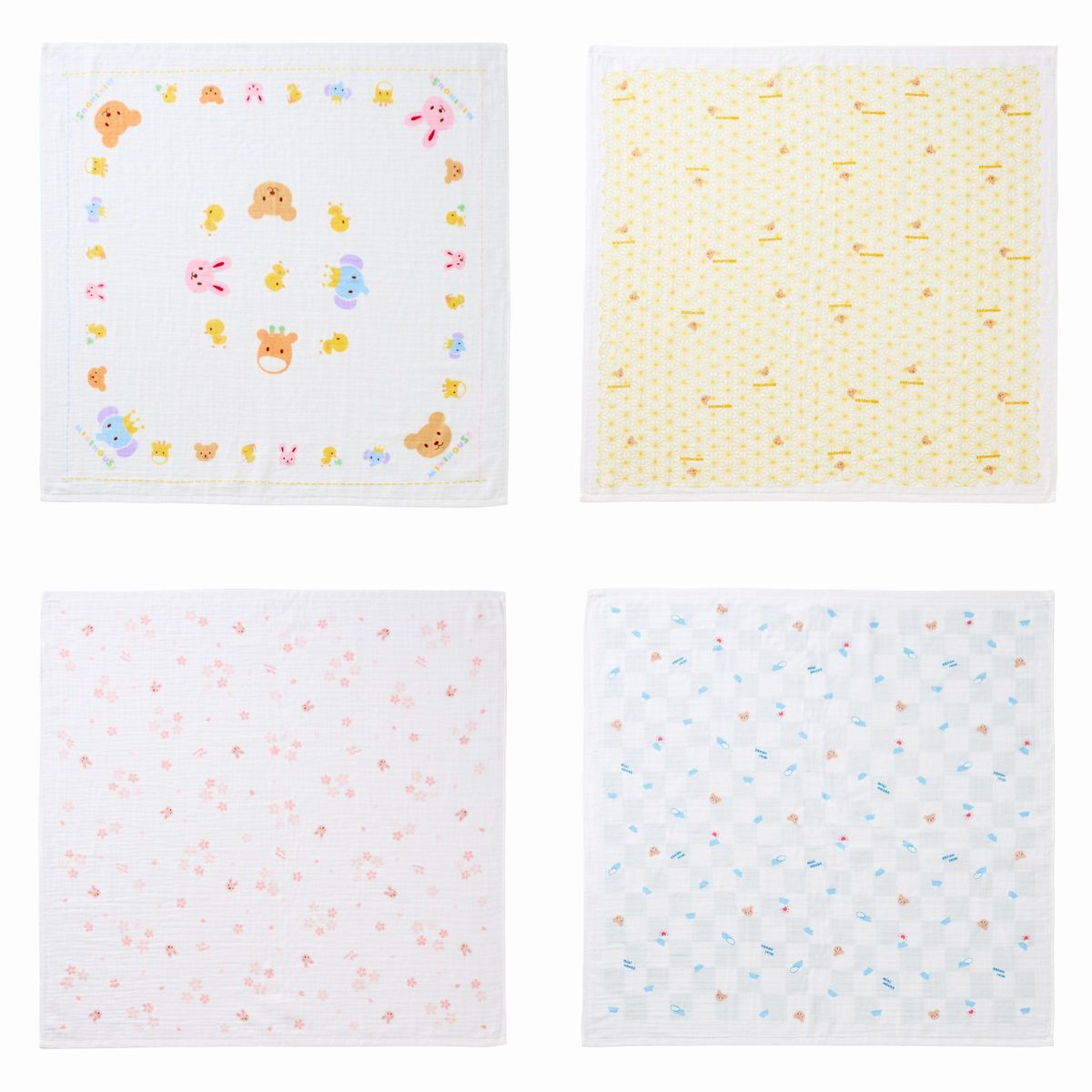 【★ポイント10〜1倍】〇【ミキハウス】ガーゼバスタオル3000【3,980円以上で送料無料(国内)】