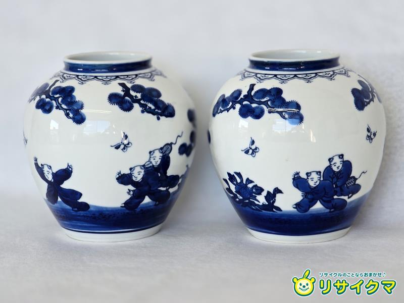 楽天市場】花 壺（工芸品・民芸品｜アート・美術品・骨董品・民芸品