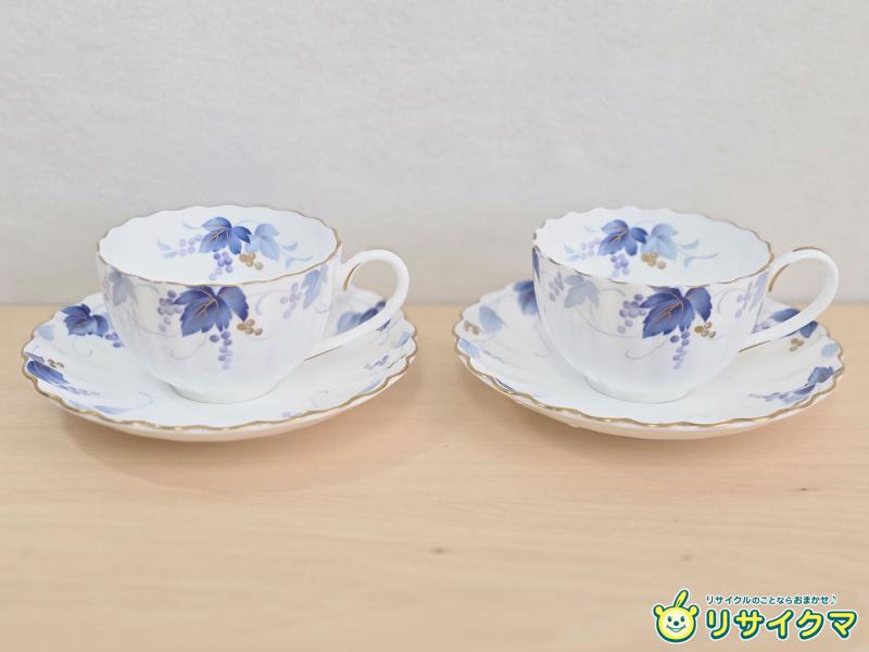 【中古】M▽ニッコー NIKKO カップ＆ソーサー アンブロシア ペア 2客 (38550)