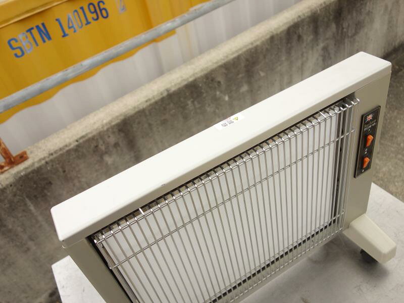 【中古】M▽日本赤外線 遠赤外線輻射式暖房器 遠赤外線ヒーター 電気ヒーター パネ...