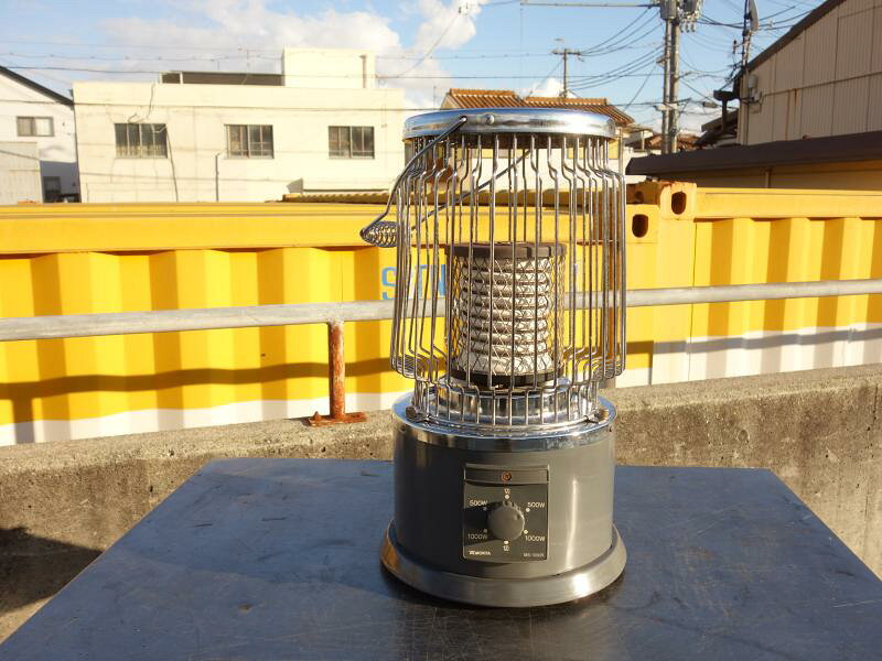 【中古】M▽森田電工 モリタ 電気ストーブ 暖房器具 パノラマ暖房 全方位型 100v 10...