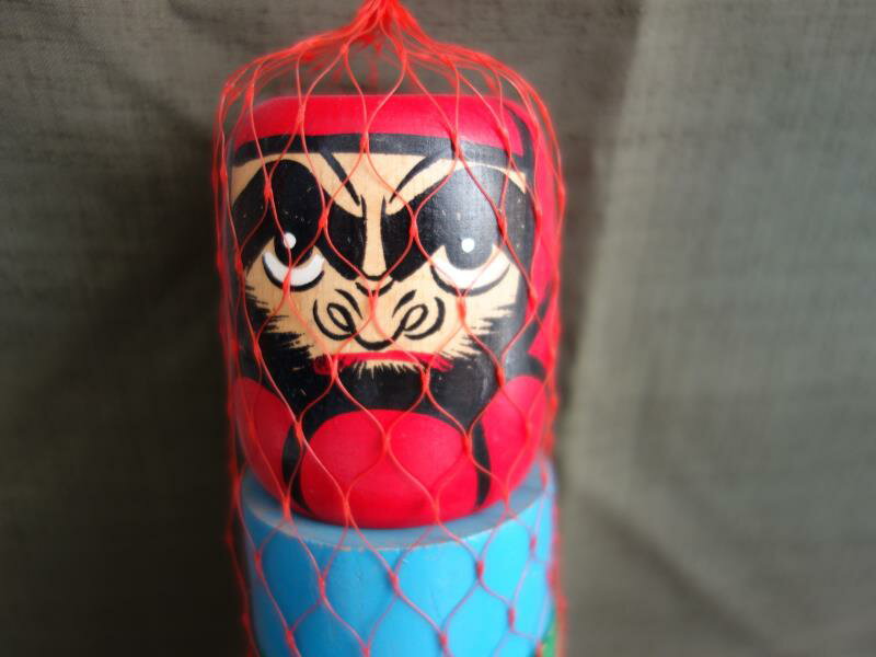 【中古】M▽だるま落とし 達磨 木のおもちゃ ...の紹介画像3