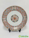 【中古】M▽刺身皿 取り皿 皿 銘々皿 菊印 錦年 大明成化年製 五彩 色絵 赤絵 上絵 粉彩 ■送料無料対象外・送料別途必要■ (K 00398)