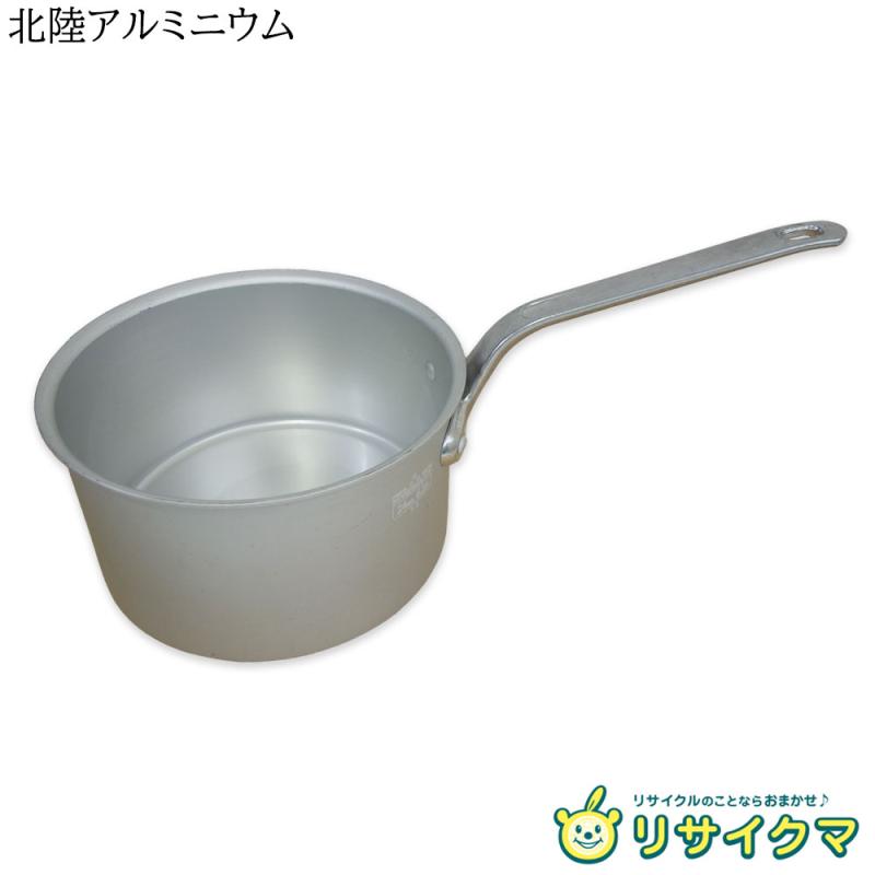 Pans - 【中古】M▽北陸アルミニウム HOKUA IH プロマイスター 片手鍋 24cm 6.2L 底厚3.0mm 深さ140mm ■送料無料対象外・送料別途必要■ (31809)
