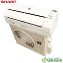 【中古】M▽シャープ ルームエアコン 2022年 2.2kw ~8畳 プラズマクラスター搭載 標準モデル コンパクトタイプ AY-P22TD ■大型商品・送料別途必要■ (33578)