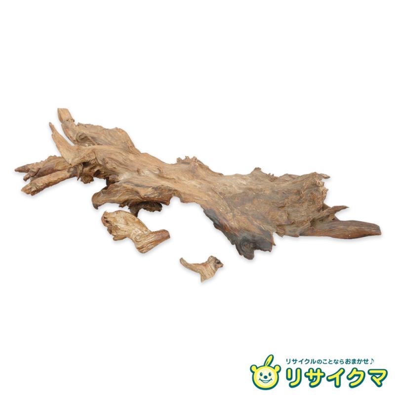 【中古】K▼天然木 木製 置物 流木 ドリフトウッド ホーンウッド ■送料無料対象外・送料別途必要■ (38942)