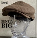 ◇帽子 3色展開 GENTLY キャンバス ハンチング こだわりの深さ オールシーズン コットン 定番 男女兼用 標準サイズ M BIG 大きい L サイズ 6...