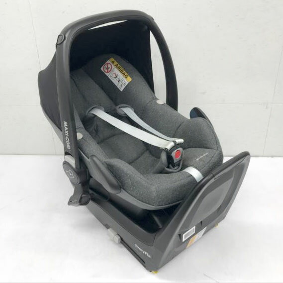 D3170NU 値下げ!チャイルドシート ISOFIX取付 マキシコシ 2wayFix Pebble Plus 2点セット 新生児からベビー用品【中古】