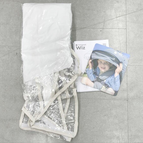 D6514YO ◆0610【美品】ベビーカー 両対面式 Mompush Wiz AB型 折りたたみ式 ゆりかご 新生児 0〜3歳ベビー用品【中古】