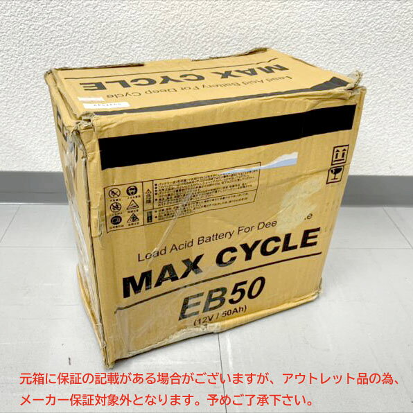 E6806YO ◆0910_4凹【アウトレット品】電動車 バッテリー タイエナジーストレージテクノロジー EB-50-T T端子(ポール)未使用