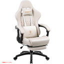 D5394YO ◆0430_2凹【アウトレット品】ゲーミングチェア オフィスチェア パソコンチェア Dowinx LS-6689 オットマン付き未使用 家具