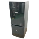 D5890YO ■0429【未使用・B品】冷凍冷蔵庫 153L 右開き 2ドア 東芝 GR-W15BZ1(K) 24年製 自動霜取り家電