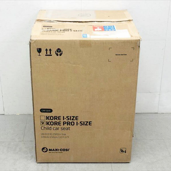 D4952YO ◆0410_2凹【美品】チャイルドシート 3歳半〜12歳頃 Maxi-Cosi QNY8741671120 ISOFIX・シートベルト固定両対応カー用品【中古】