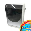 D6725YO 90日保証!【美品】ドラム式洗濯乾燥機 洗濯11kg 乾燥6kg 左開き シャープ ES-G11B-SL 23年製 家電 洗乾 洗濯機【中古】