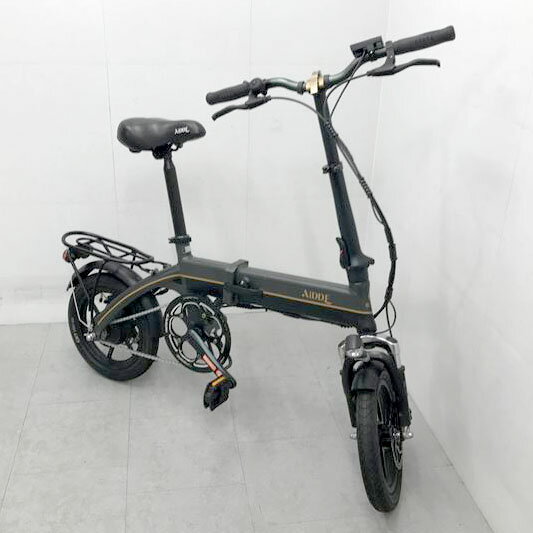 C5782NU 【訳あり・美品】電動アシスト自転車 折りたたみ 14インチ AiDDE A1TS 自転車 アウトドア サイクリングスポーツ【中古】
