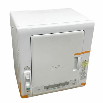 C6495YO 【訳あり・未使用品】除湿形 電気衣類乾燥機 6kg 日立 DE-N60HV(W) 23年製 風乾燥家電