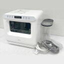 D7680YO ■0901【美品】食器洗い乾燥機 食洗機 工事不要 SAMKYO T40 ホワイト 1〜3人用 18点家電 キッチン【中古】