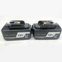 D8435YO ◆1010_1凹【アウトレット品】バッテリー 2個セット tecncpro BL1860B 互換 18V 6.0Ah リチウムイオン未使用 工具