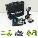 Q3701 送料無料！オーバーホール済【中古品】インパクトドライバ 14.4V マキタ TD160DRGX 充電回数28/21回電動工具 締付【中古】