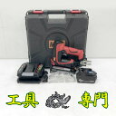 S1145 送料無料!セール!【中古品】14.4V/18V 充電式ピンネイラ MAX TJ-35P3 ピンタッカ充電工具 打込み【中古】