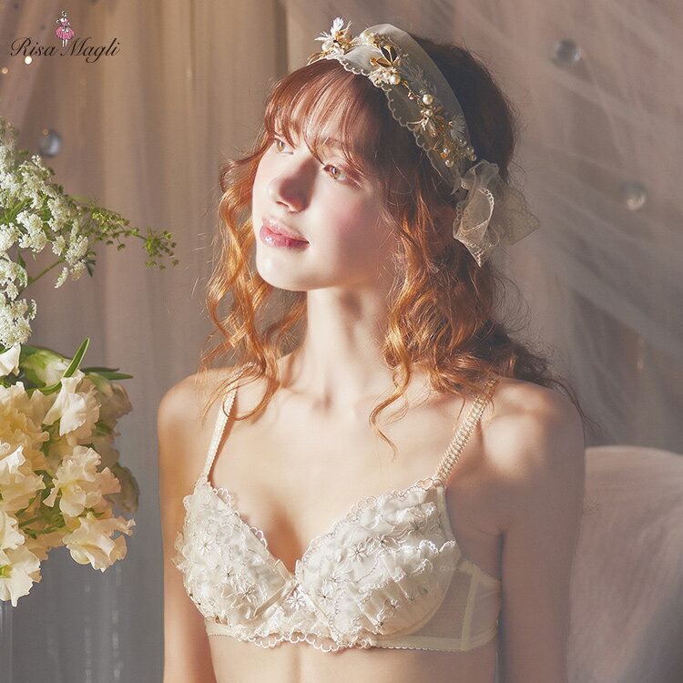 【50%OFF】リサマリ ブラジャー Eカップ Fカップ ラーラ Risa Magli Risamagli ブラ 大きいサイズ サイドシェイプ かわいい レース プチプラ レディース インナー 2302 711※返品交換不可のサムネイル