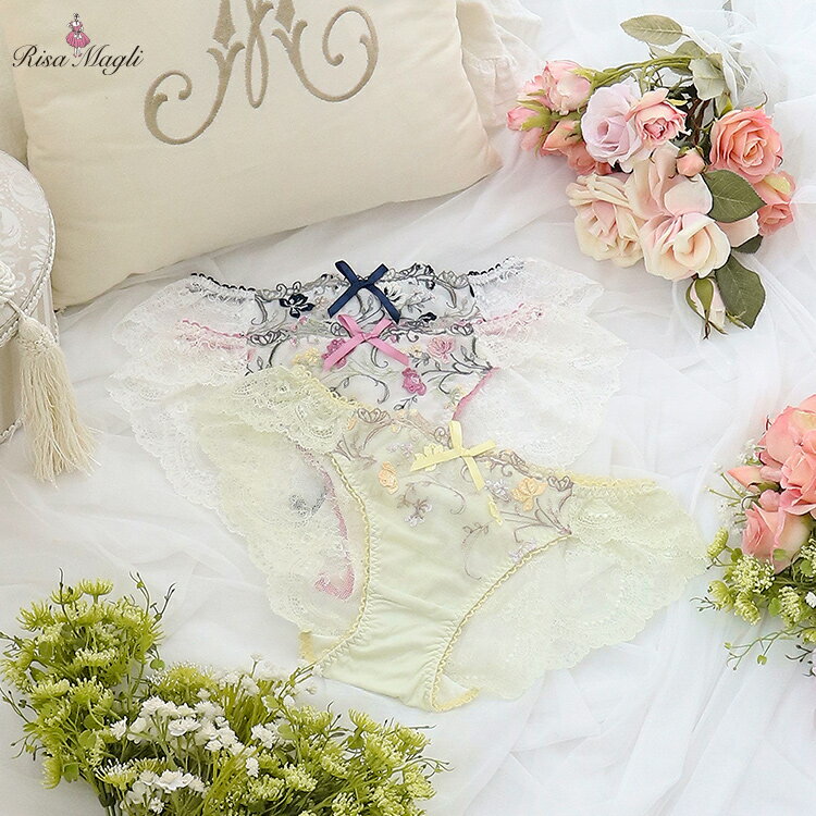 楽天Risa Magli【50％OFF】リサマリ レースショーツ カトリーヌ Risa Magli Risamagli ショーツ プチプラ 2302 719※返品交換不可