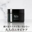 【あす楽】保湿クリーム メンズ 顔 医薬部外品 ニキビ クリーム ニキビケア クリーム 50g にきび クリーム ケア 予防 肌荒れ 対策 大人ニキビ 化粧水 メンズ 送料無料 幸せラボ Nile (ナイル) スキンケア