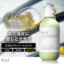 【ポイント3倍】NILE スカルプトリートメント 290ml 頭皮ケア コンディショナー メンズ トリートメント スカルプケア ノンシリコン