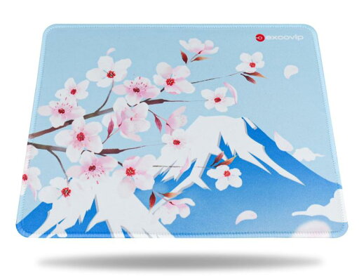 excovip mini マウスパッド 滑り止め 耐久性が良い おしゃれ 小型 26cm×21cm×0.2cm - さくら 0215 excovip mini マウスパッド 滑り止め 耐久性が良い おしゃれ 小型 26cm×21cm×0.2cm - さくら 0215