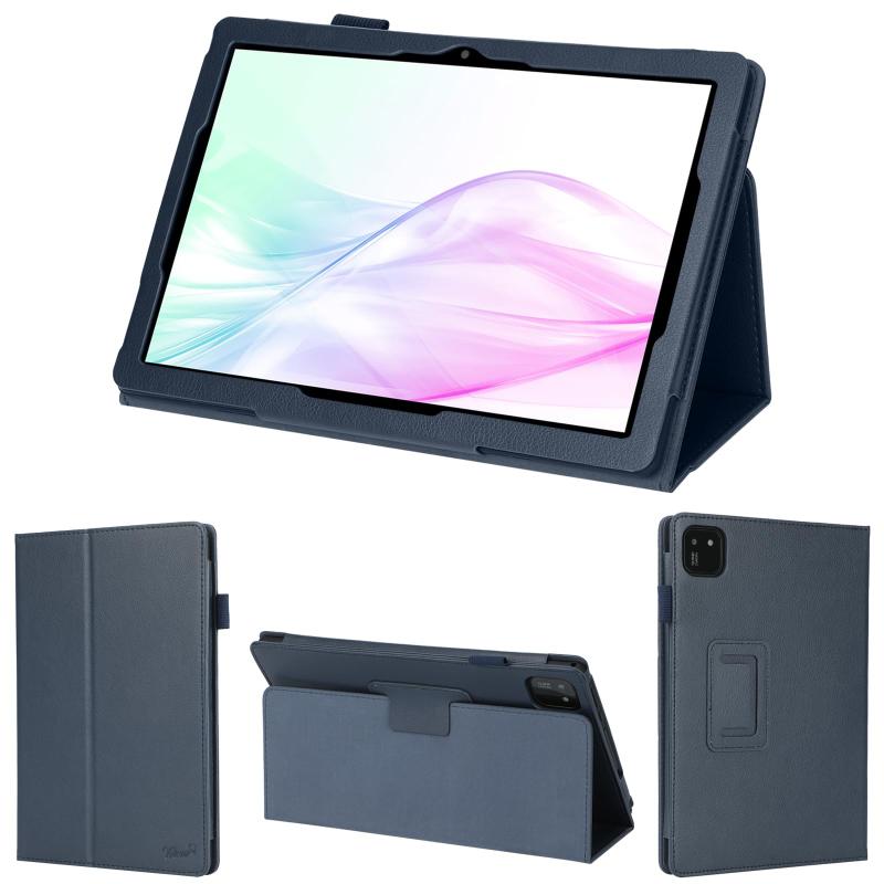 wisers aiwa tab AB10L-2 JA3-TBA1007 専用タブレットケース 10.1インチ 対応 (タッチペン/保護フィルム 付き/スタンドタイプ) タブレットカバー 2024 年 新型