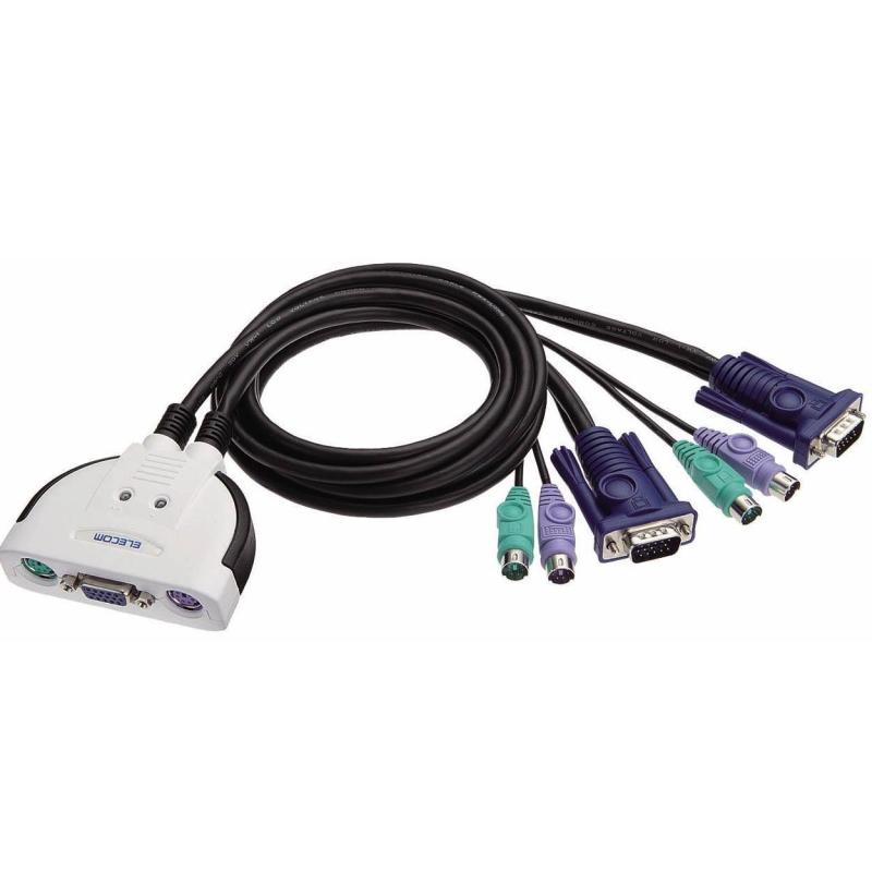 エレコム KVMスイッチ PS/2