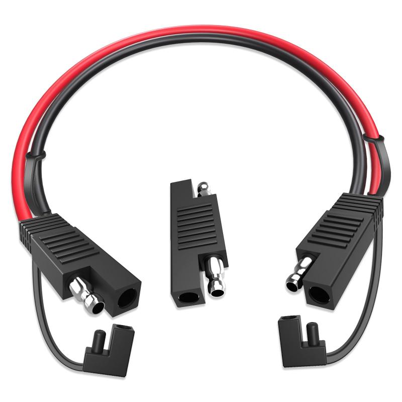 SAEソーラー延長ケーブル SAE-SAE極性リバースアダプター付き SAE延長ケーブル