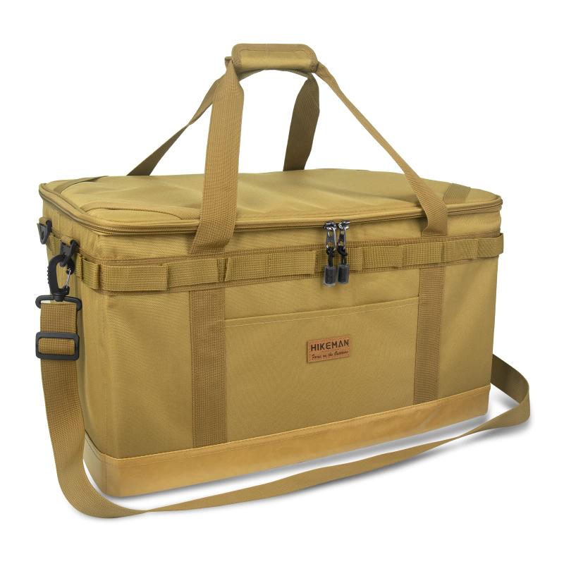 キャンプバッグ トートバッグ ビッグバッグ 内ポケット 寝袋収納 大容量 アウトドアバッグ キャンプ 収納 帆布