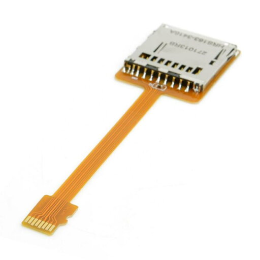 Chenyang Micro SD TFメモリカードキットオスto SDメス拡張子ソフトフラットFPCケーブルExtender 10cm Chenyang Micro SD TFメモリカードキットオスto SDメス拡張子ソフトフラットFPCケーブルExtender 10cm