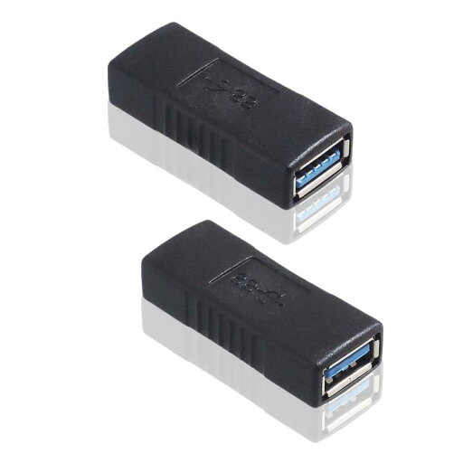 サムコス 2個セット 中継アダプタ USB 3.0 メス メス USB メスメス ブラック USB 3.0 延長アダプタ USB3.0 変換アダプタ 超高速5Gbps対応 サムコス 2個セット 中継アダプタ USB 3.0 メス メス USB メスメス ブラック USB 3.0 延長アダプタ USB3.0 変換アダプタ 超高速5Gbps対応