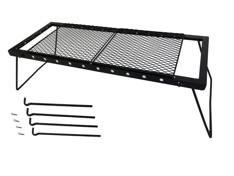 尾上製作所(ONOE) マルチスタンド キャンプ/レジャーのお供に 調理台/ローテーブルとして 収納できる取っ手付で持ち運ぶ プレート/鍋/ダッチオーブンなどを熱いままおく可能 別売りのマル