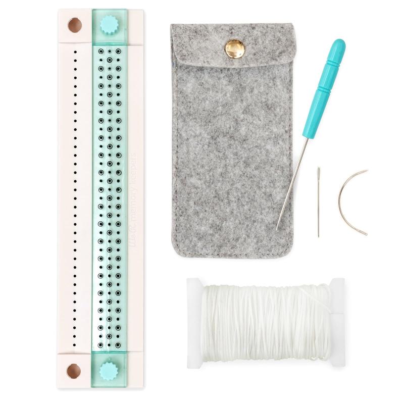 We R Memory Keepers American Crafts ツール - WR - ジャーナル スタジオ - Book Binding Guide (6 ピース) 660443