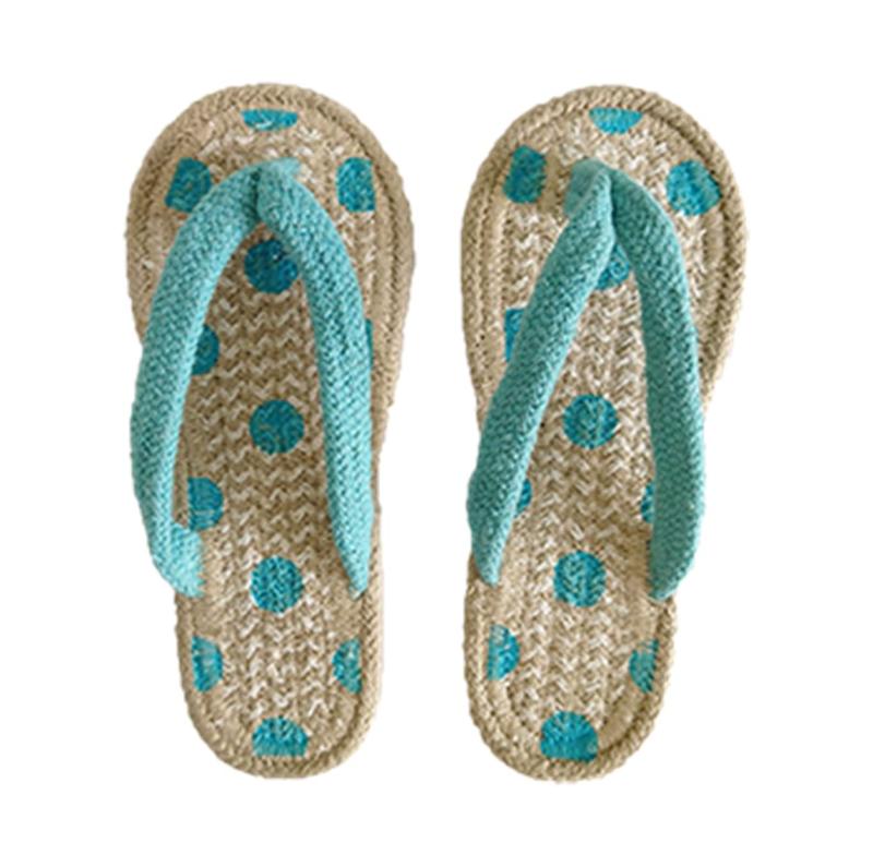 池村商会 コットンサンダル ルームシューズ DOT ドット 約25-27cm