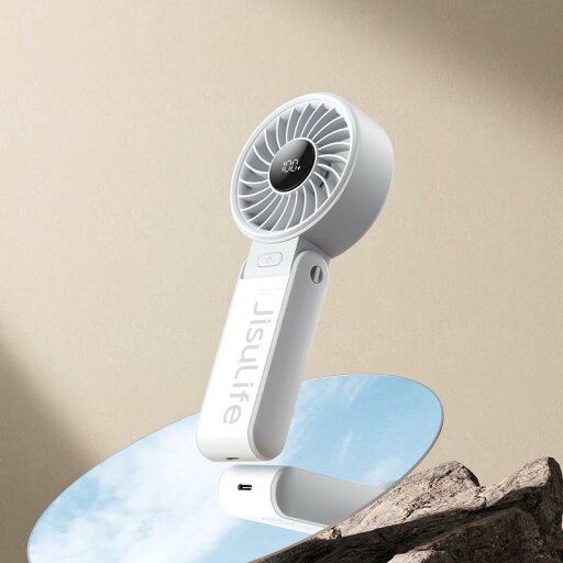 JISULIFE 携帯扇風機 ハンディファン USB 充電式 JISULIFE 携帯扇風機 ハンディファン USB 充電式