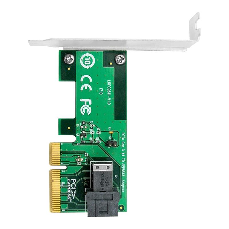 xiwai PCI-E 4X to U.2 U2 キット SFF-8639 NVME PCIe SSD アダプター メインボード SSD 750 p3600 p3700 M.2 SFF-8643 用