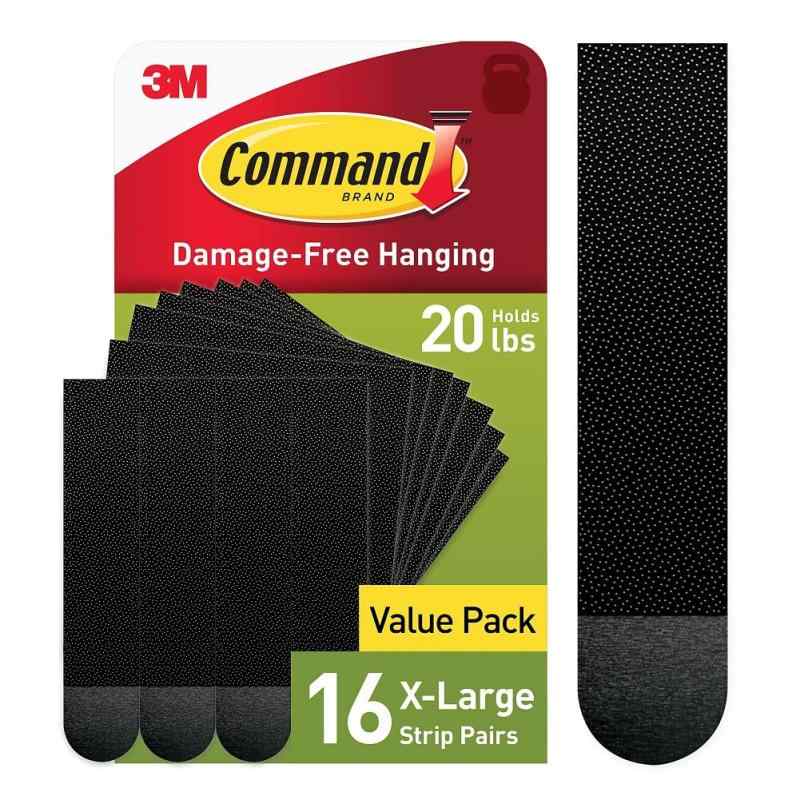 Command 20 Lb XL Heavyweight Picture Hanging Strip ...